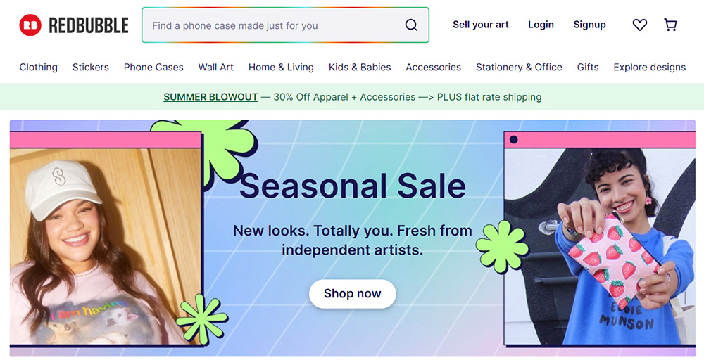 Redbubble eBay Alternative