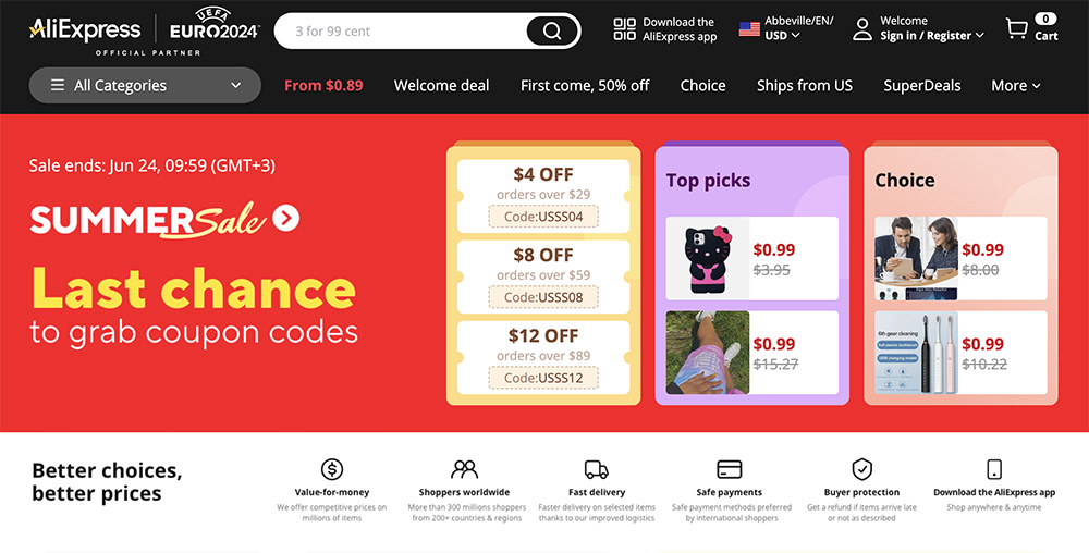 AliExpress eBay Alternative