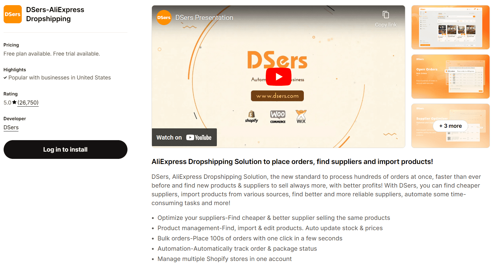 DSers Shopify Dropshipping Apps