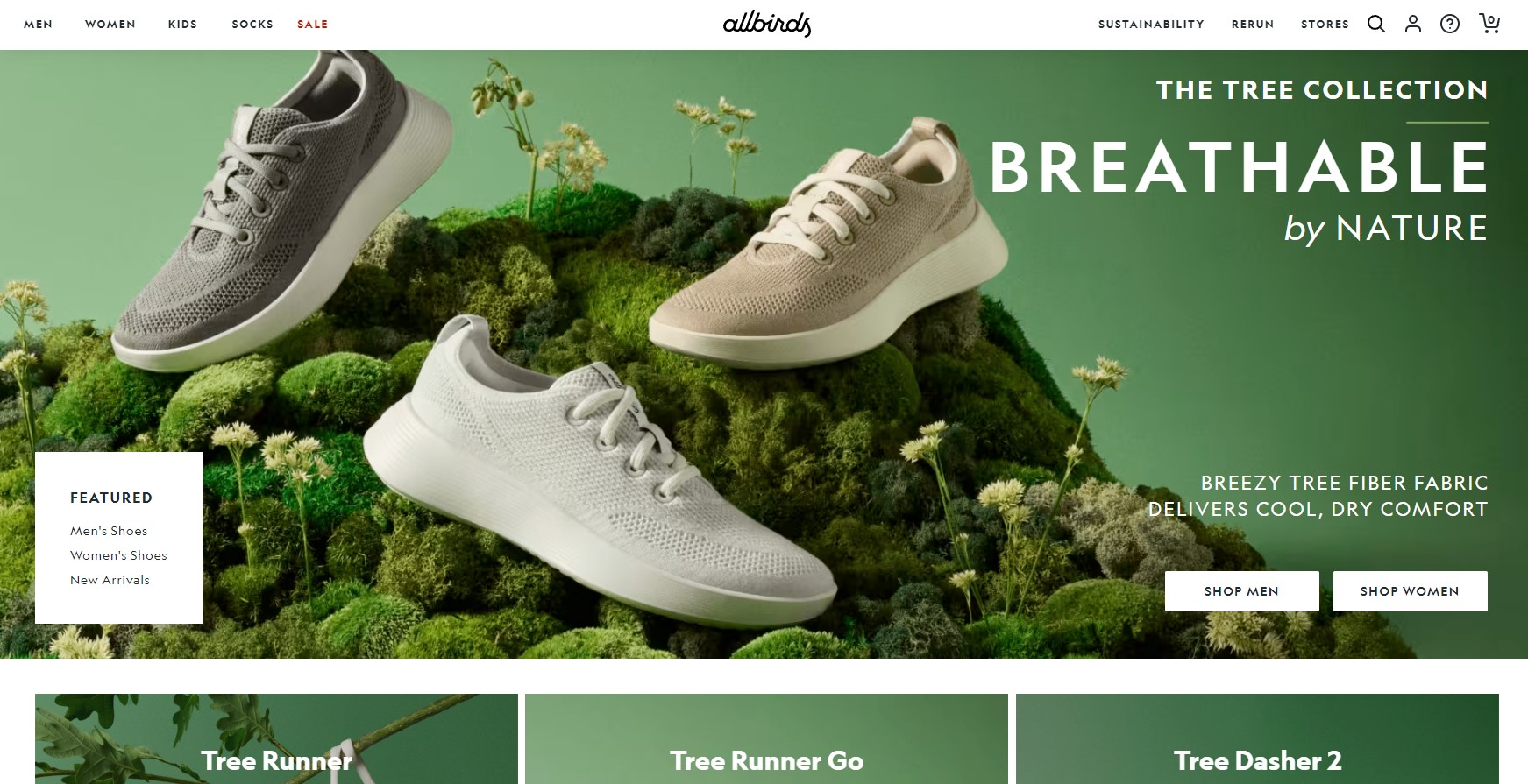 Allbirds Shopify Headless Commerce Example
