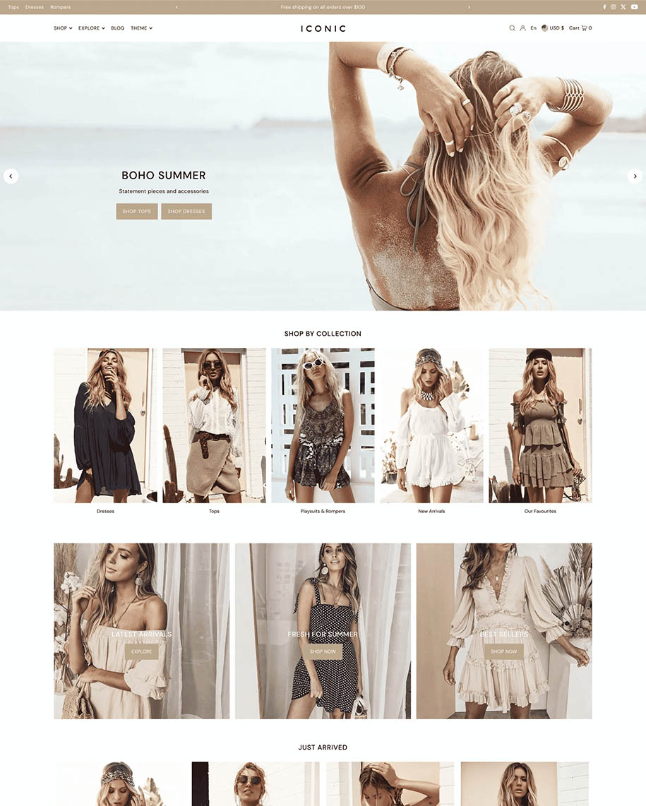best shopify store themes - Icon best shopify store themes - Icon