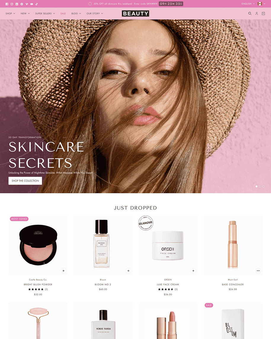 most popular shopify themes - Blockshop most popular shopify themes - Blockshop