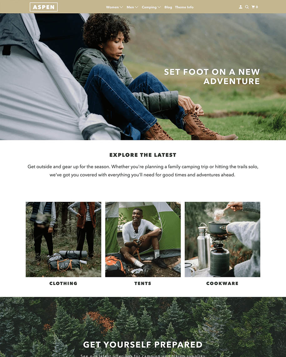 best shopify templates - Parallax best shopify templates - Parallax