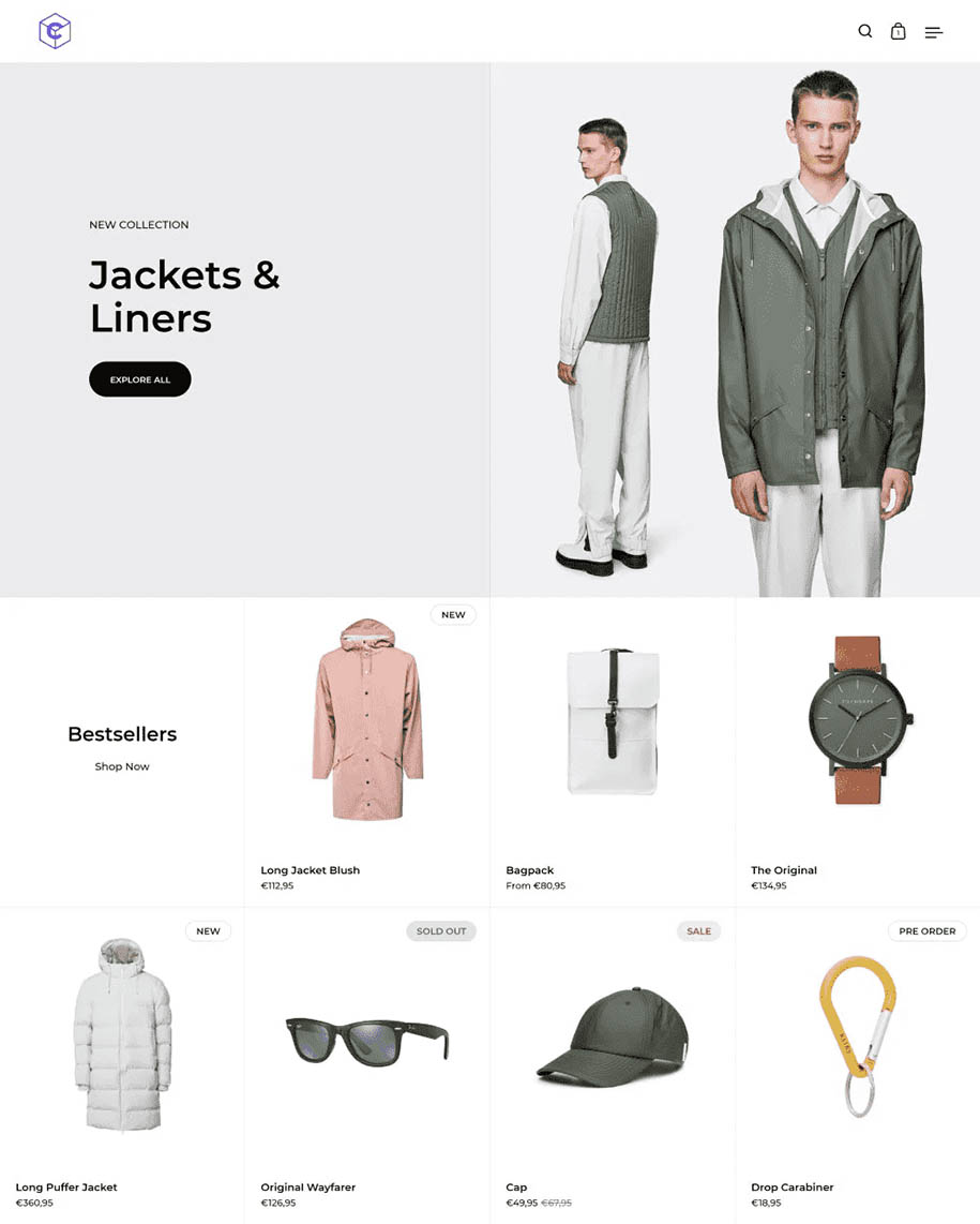 Shopify ecommerce themes - Split Shopify ecommerce themes - Split