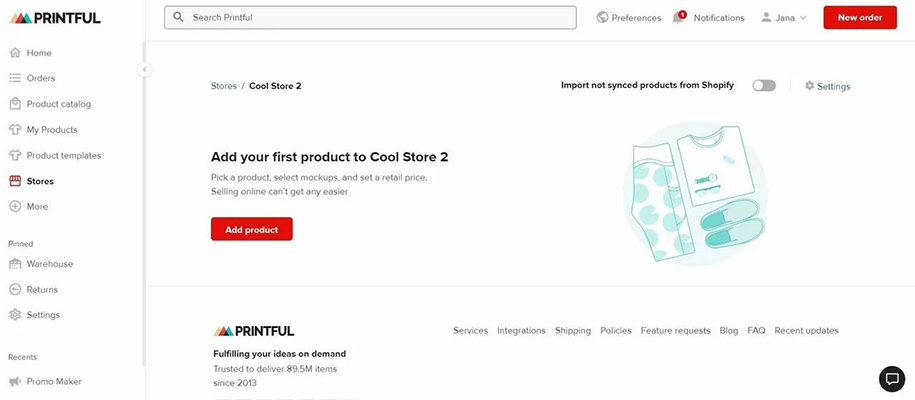 dropshipping suppliers - Printful dropshipping suppliers - Printful