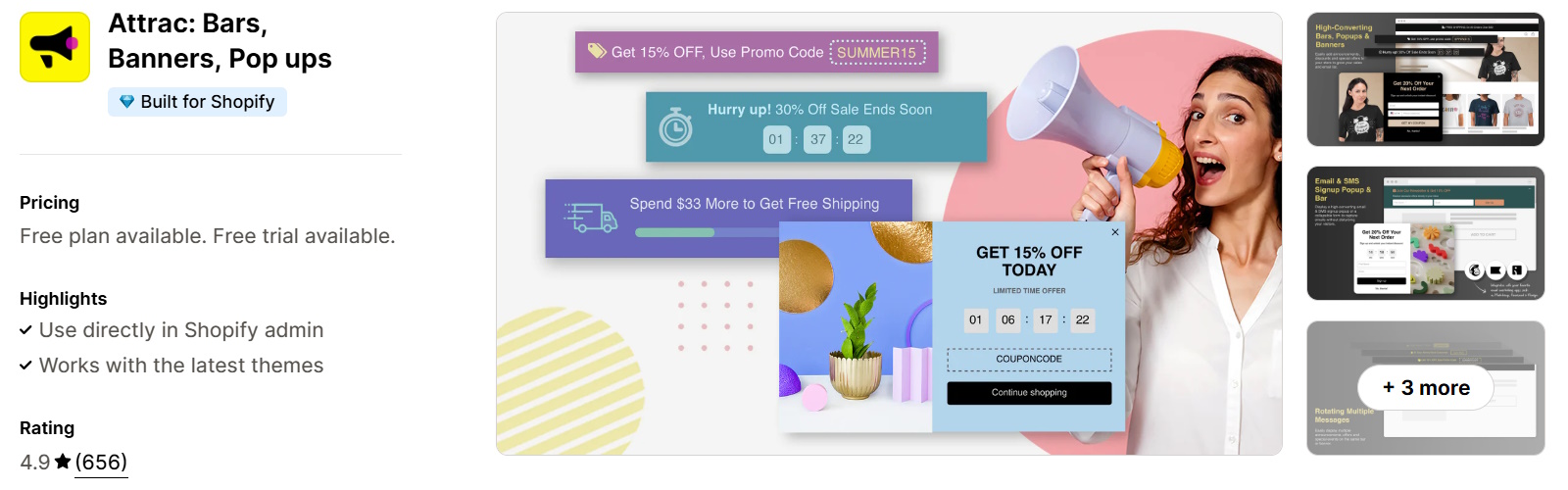 Shopify Apps for black friday - attrac Shopify Apps for black friday - attrac