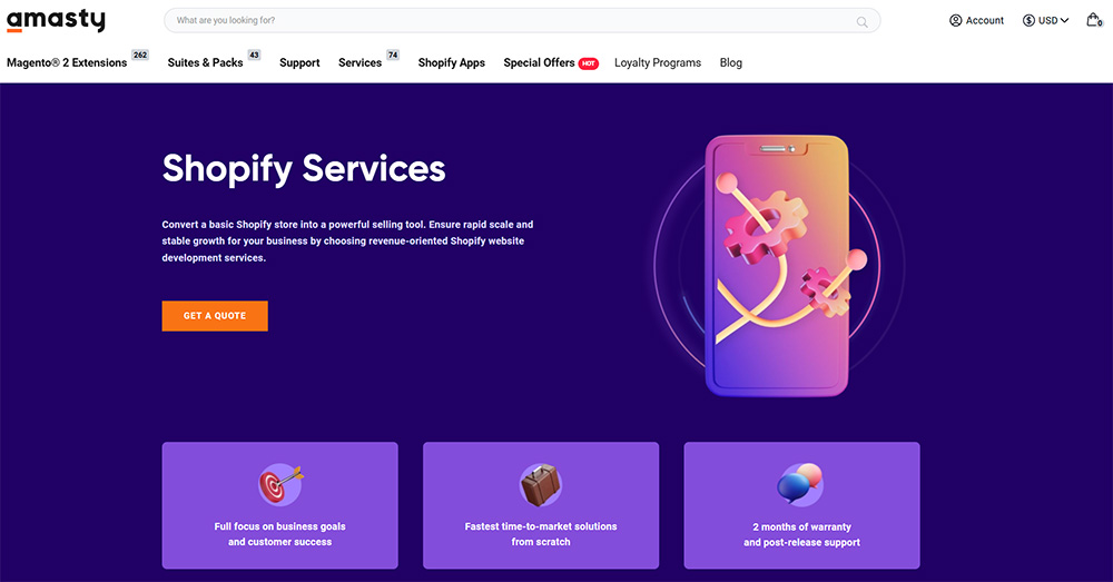 Shopify plus agencies - Amasty amasty shopify plus agency