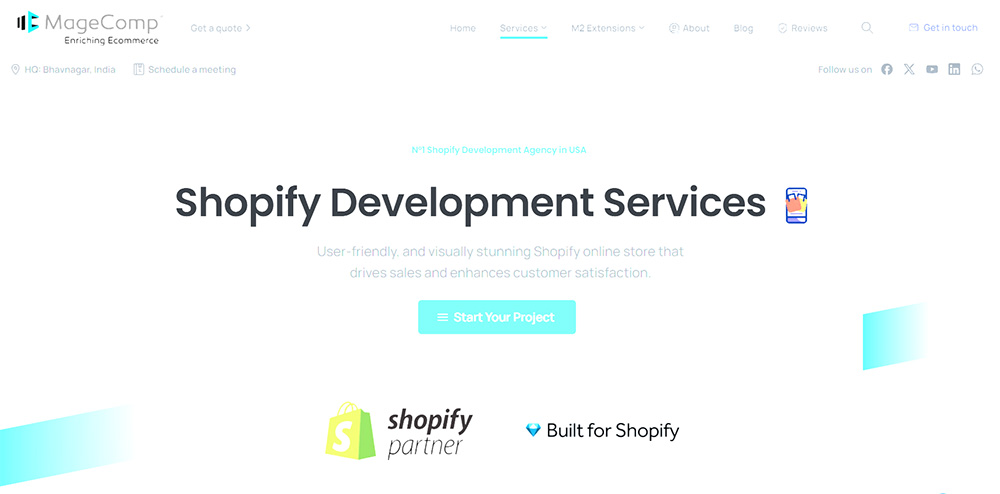 Shopify plus agencies - MageComp MageComp Solutions shopify plus agency