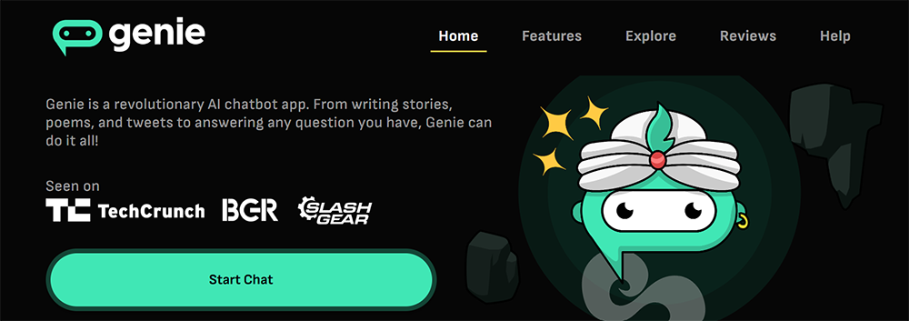 Best ChatGPT apps - Genie AI