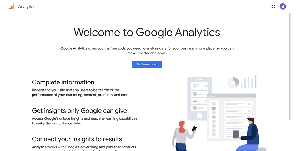 Step 1. Create a New GA Account How to Add Google Analytics to Magento 2 Manually. Step 1. Create a New GA Account