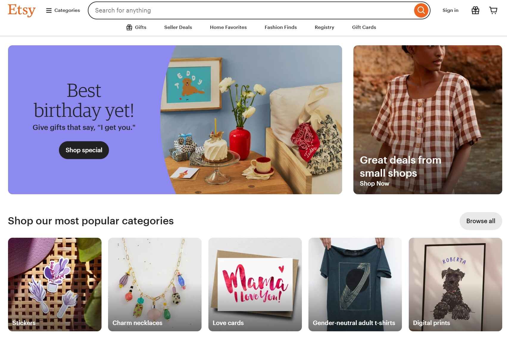 20 Best E-commerce Shops - Etsy 20 Best E-commerce Shops - Etsy