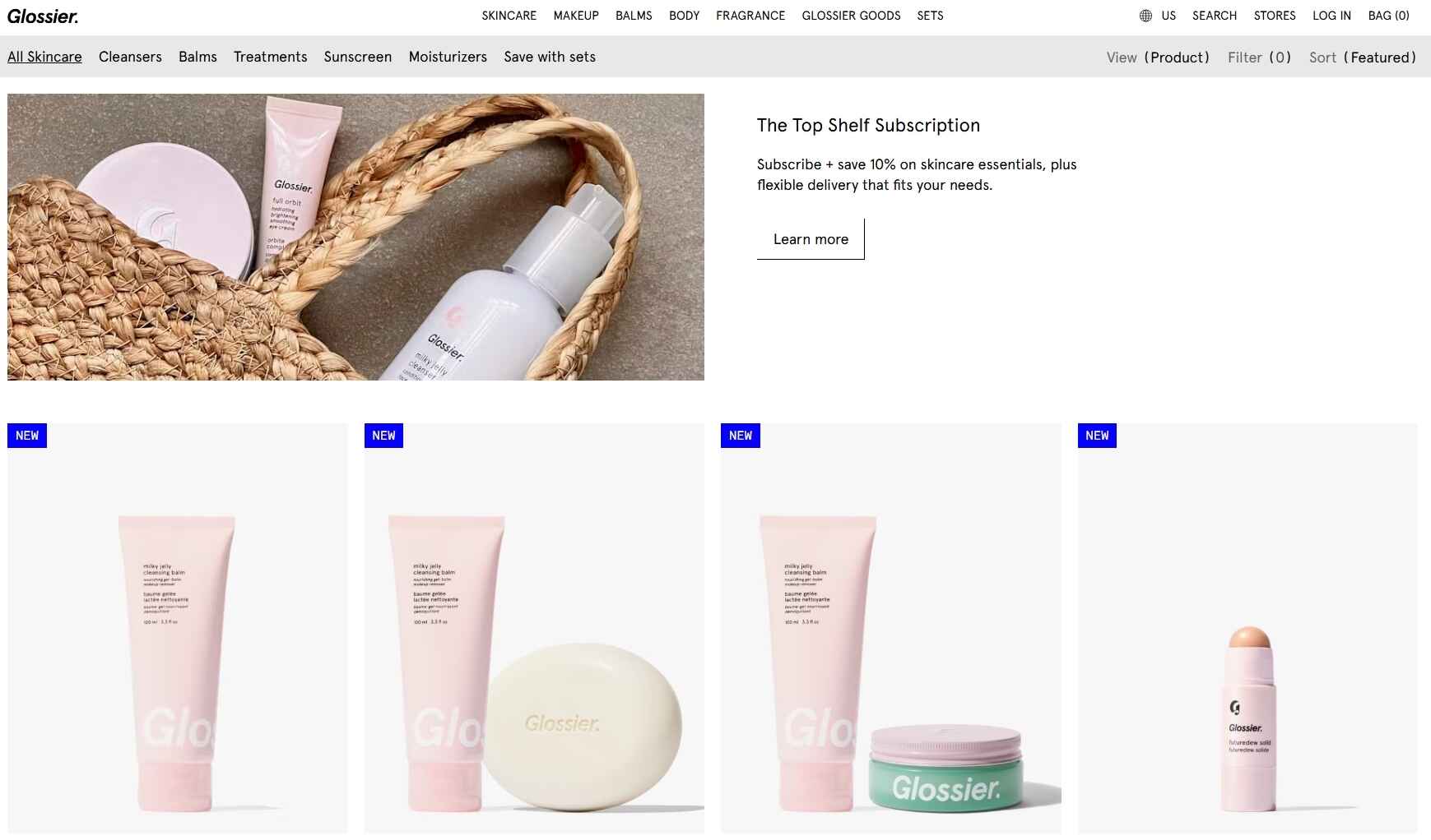 20 Best E-commerce Shops - Glossier 20 Best E-commerce Shops - Glossier