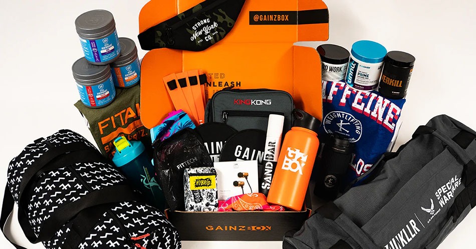 Best subscription boxes - Gainz Box
