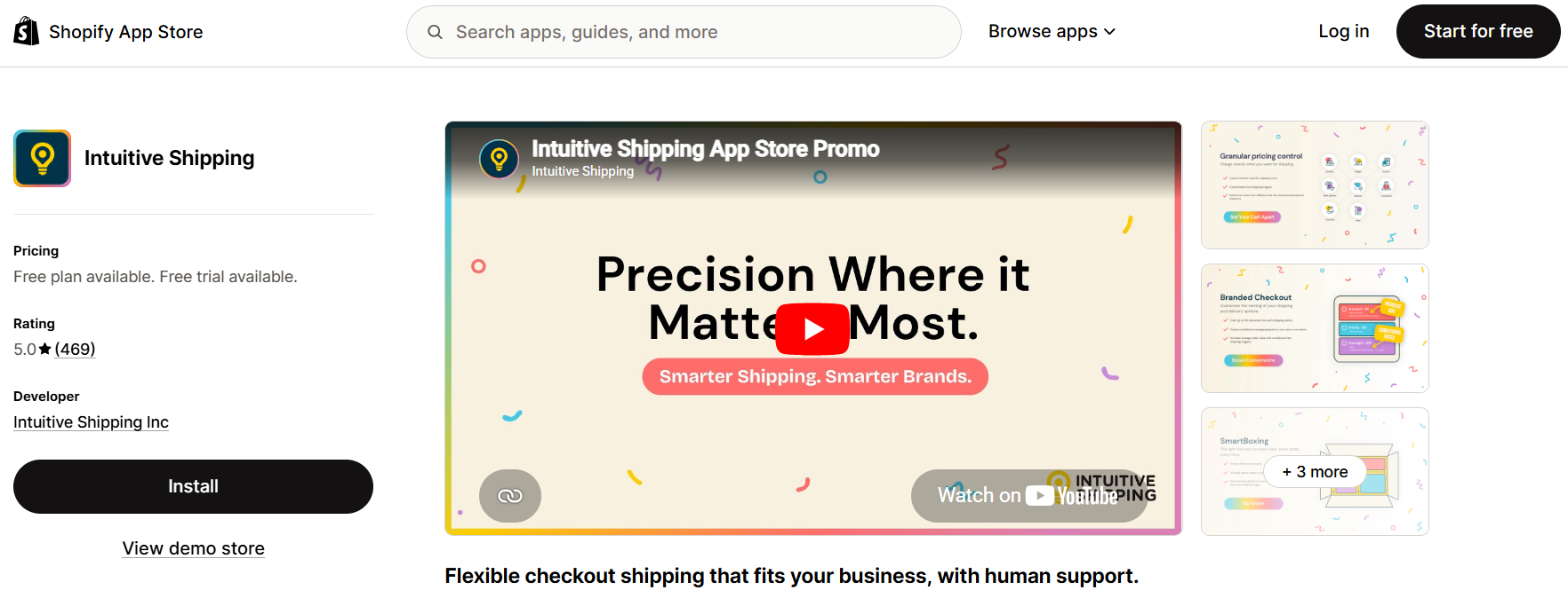 Intuitive Shipping