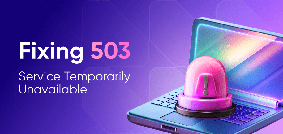 503 Service Unavailable Error