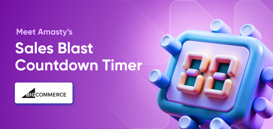 Meet Amasty's Sales Blast Countdown Timer for BigCommerce
