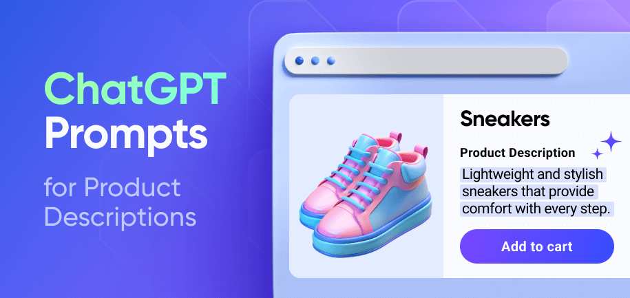 ChatGPT product description prompts