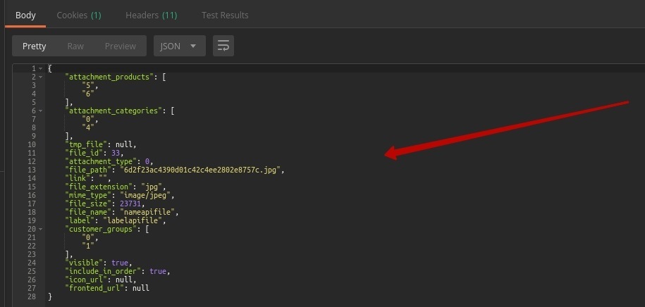 the file saved successfully in magento 2 the file saved successfully in magento