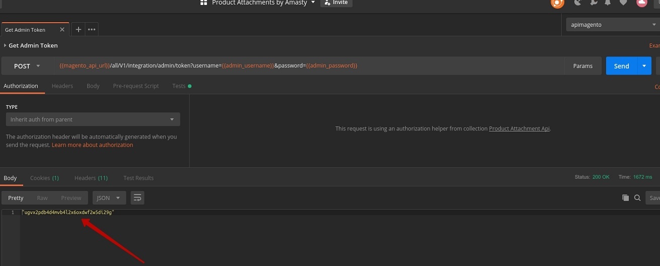 postman generates admin token in magento 2 postman generates admin token in magento