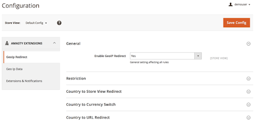 magento 2 website switcher