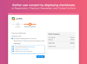 gather user consents with custom checkboxes