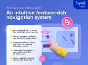 Equip your store with an intuitive feature-rich navigation system