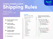 create flexible shipping rules
