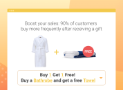 the live example: the ‘auto add promo items with products’ action