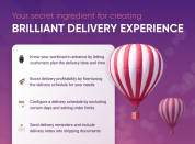 create an outstanding delivery experience