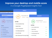 get higher score in google pagespeed insights