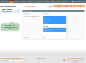 specify status information.