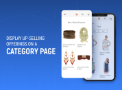 up-sell and cross-sell products on category pages