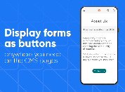 display forms as buttons on the cms pages