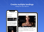 get user-friendly landings with cross-device and cross-browser support