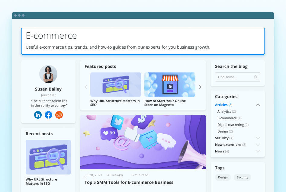 magento 2 news extension