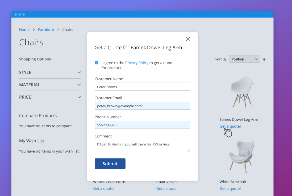 let specific groups request quotes quotes for customer groups in magento 2