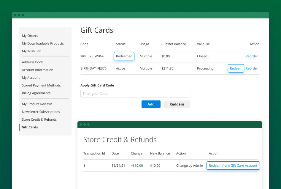 magento 2 upload gift card images