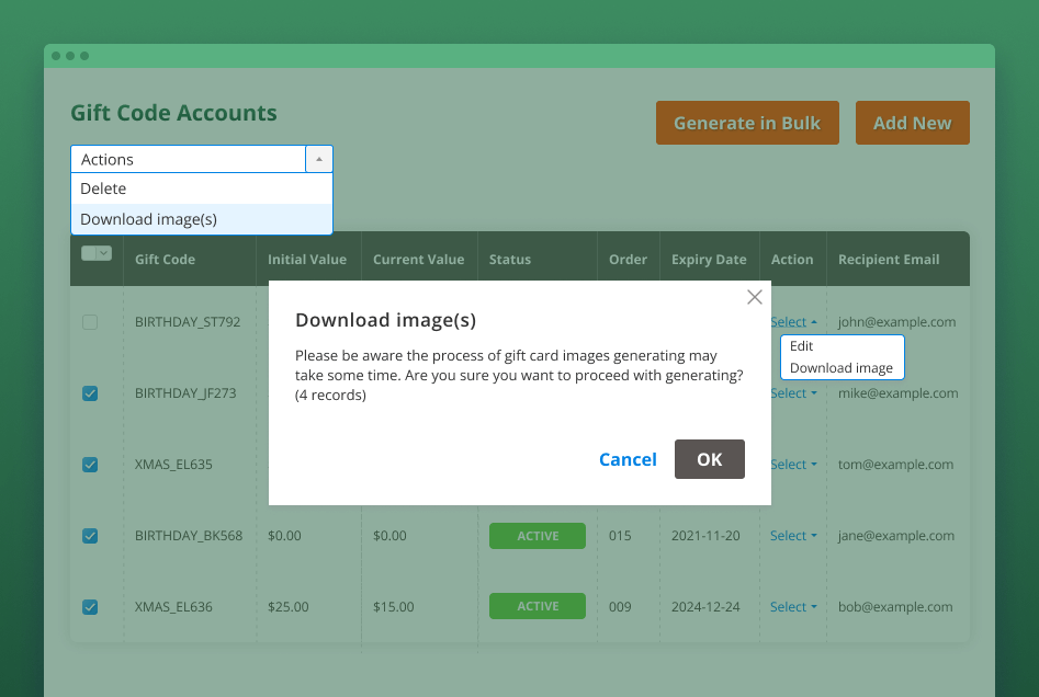 magento 2 gift card images downloading