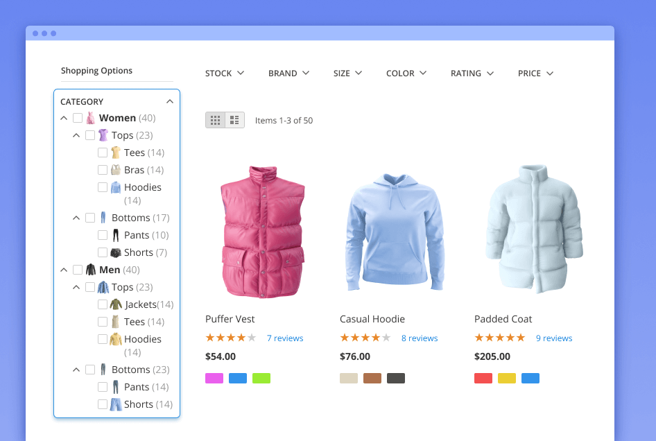 magento 2 category filter
