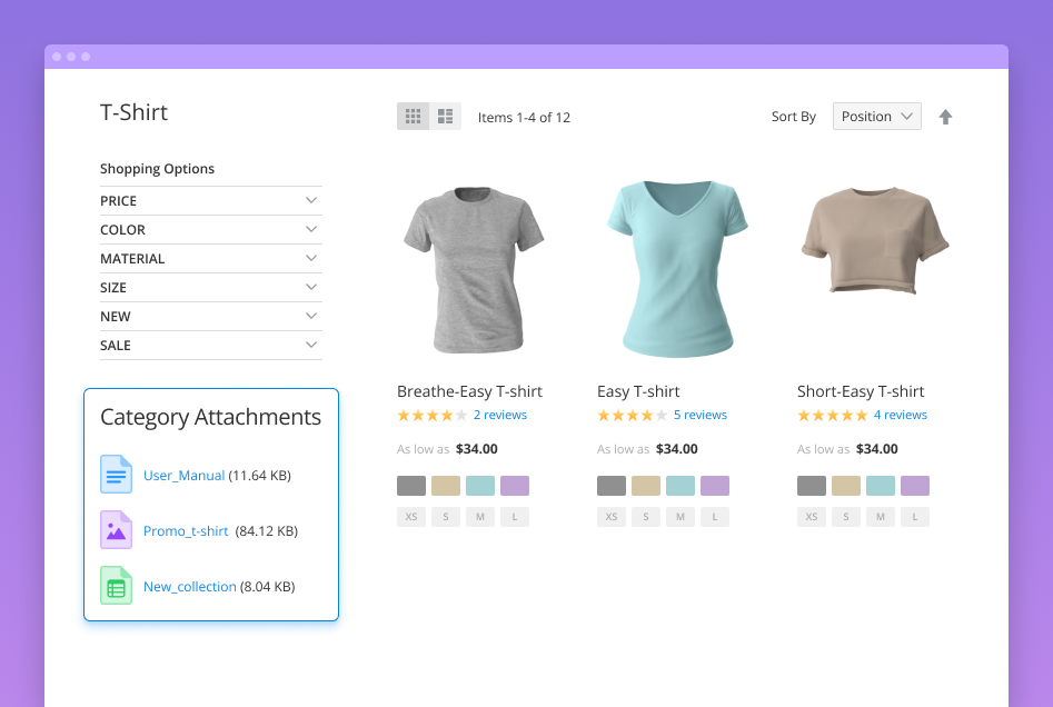 files on category page magento 2 category attachments