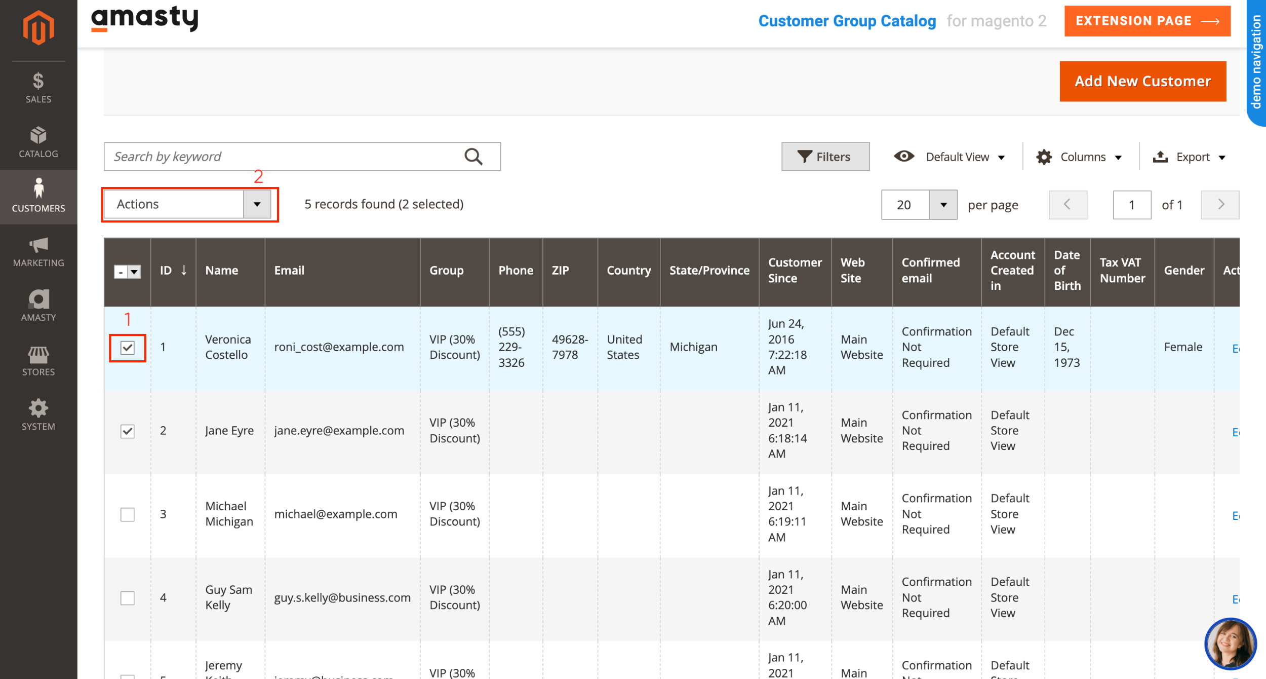 Creating customer group in Magento 2 p3
