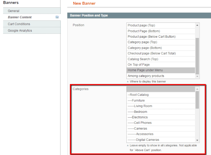 Magento Promo Banners by Amasty