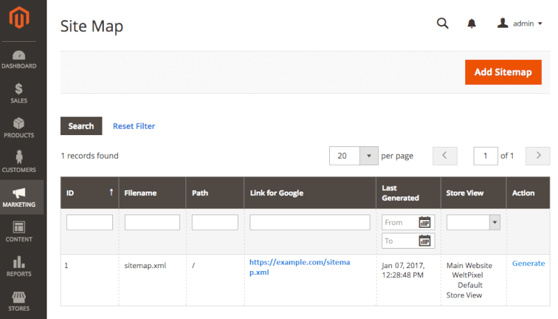 sitemap-url-path-magento